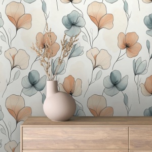 Tapet personalizat Floral 0067