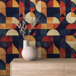 Tapet personalizat Forme Geometrice 22