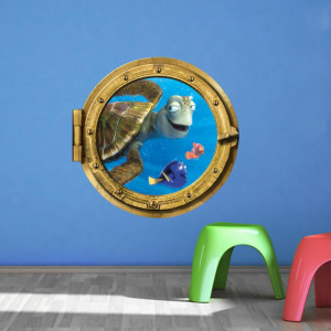 Sticker decorativ Turtle 45 x 43 cm - Img 4