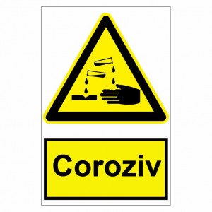 Sticker indicator Coroziv