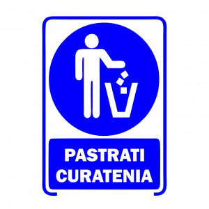 Sticker Indicator Pastrati Curatenia
