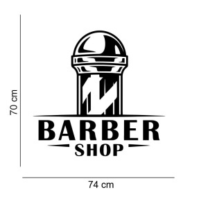 Sticker perete Frizerie 22 - Img 3