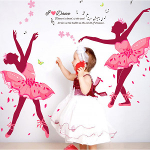 Sticker perete it is all about dancing! Ballerina 60x90 cm - Img 5
