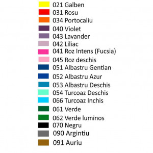 Culori disponibile