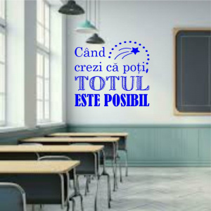 Sticker perete Totul este posibil 2