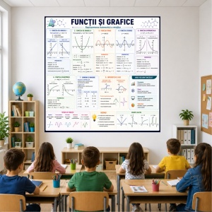 Plansa Educativa Functii si Grafice