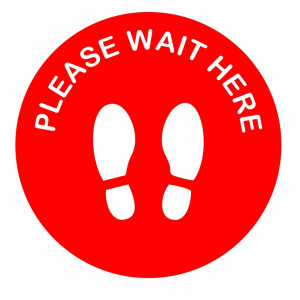 Sticker Indicator Please wait here
