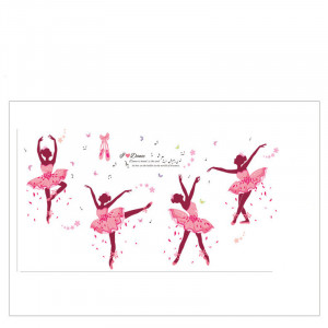 Sticker perete it is all about dancing! Ballerina 60x90 cm - Img 6