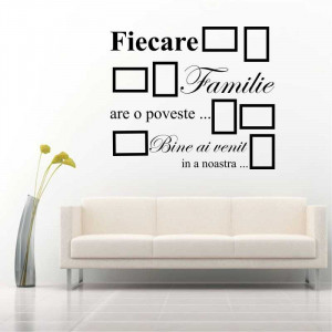 Sticker perete Povestea noastra (8 rame foto) - Img 2