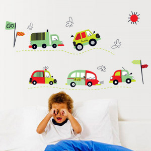 Sticker perete Ready...Go!140 x 50 cm - Img 1