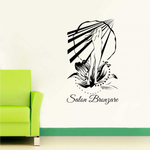 Sticker perete Salon Bronzare 11