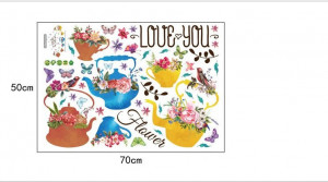 Sticker perete Tea Pots - Img 8