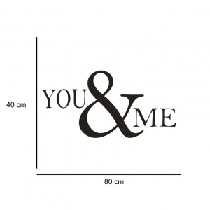 Sticker perete You and Me - Img 2