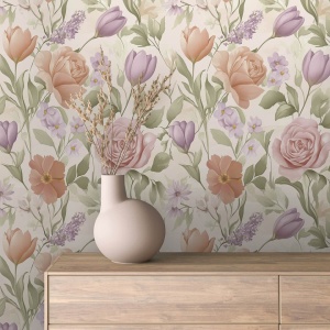 Tapet personalizat Floral 0051