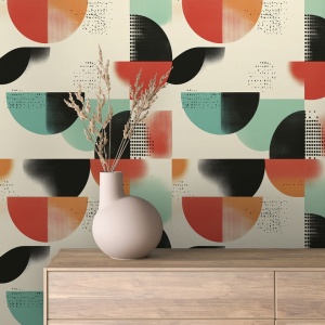 Tapet personalizat Forme Geometrice 14