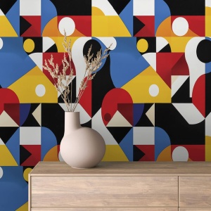 Tapet personalizat Forme Geometrice 19