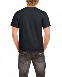 Tricou personalizat barbati negru May the source Be with you - Img 2