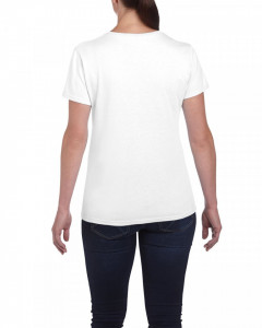 Tricou personalizat dama alb I Do Crew - Img 2