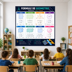 Plansa Educativa Formule Geometrie 1