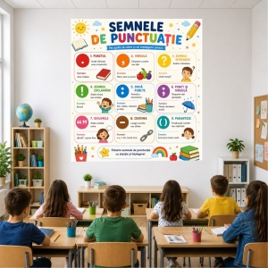 Plansa Educativa Semnele de Punctuatie 2