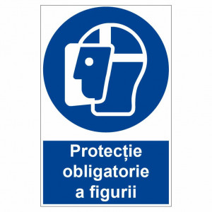 Sticker indicator Protectie obligatorie a figurii