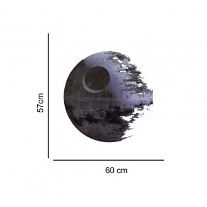 Sticker perete Death Star 3D - Img 2