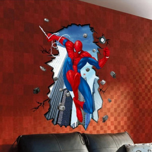 Sticker perete Spiderman 3D - Disney Marvel - Img 3