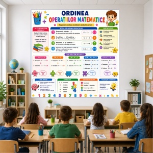 Plansa Educativa Ordinea Operatiilor