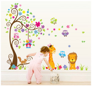 Sticker perete Animals decor - Img 2