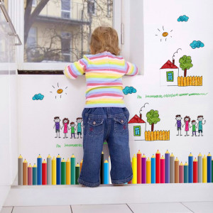 Sticker perete Color your world - Img 2