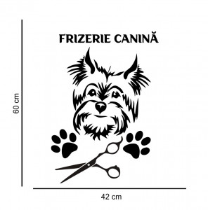 Sticker perete Fizerie Canina 22