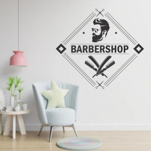 Sticker perete Frizerie 14 - Img 3
