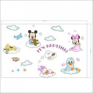 Sticker perete It is Bed Time Disney 120 x 75 cm - Img 4
