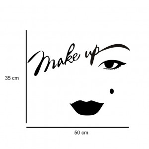 Sticker perete Make Up Artist 5 - Img 2