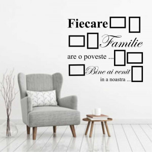 Sticker perete Povestea noastra (8 rame foto) - Img 3