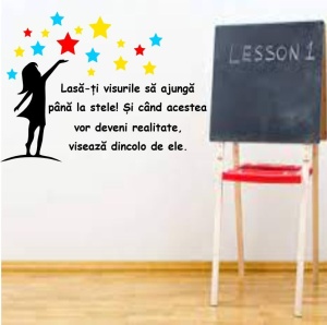 Sticker perete Viseaza pana la stele 1