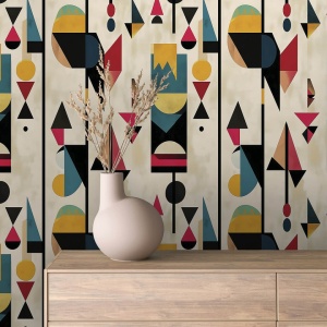 Tapet personalizat Forme Geometrice 21