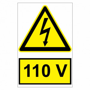 Sticker indicator 110V
