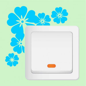 Sticker intrerupator Flori - Img 10