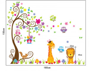 Sticker perete Animals decor - Img 6
