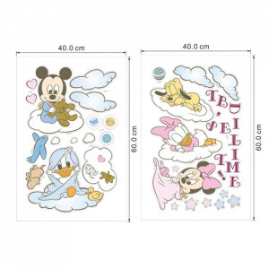 Sticker perete It is Bed Time Disney 120 x 75 cm - Img 5