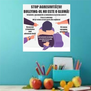 Sticker perete STOP Bullying - STOP Agresivitatii! 1