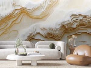 Tapet personalizat 3D Decor Render 2502