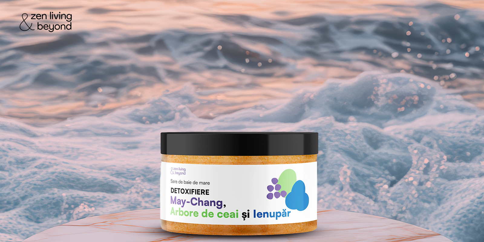 Eliberează-ți corpul de toxine cu Sarea de baie de mare Detoxifiere