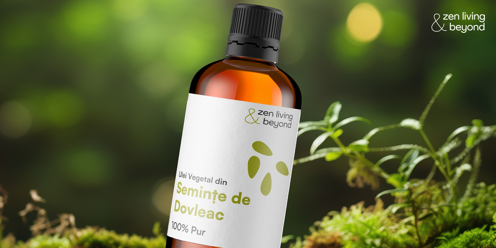 Uleiul Vegetal din Semințe de Dovleac, 100% Pur, 100 ml Zen Living & Beyond: Aurul Lichid pentru Sănătatea Ta!