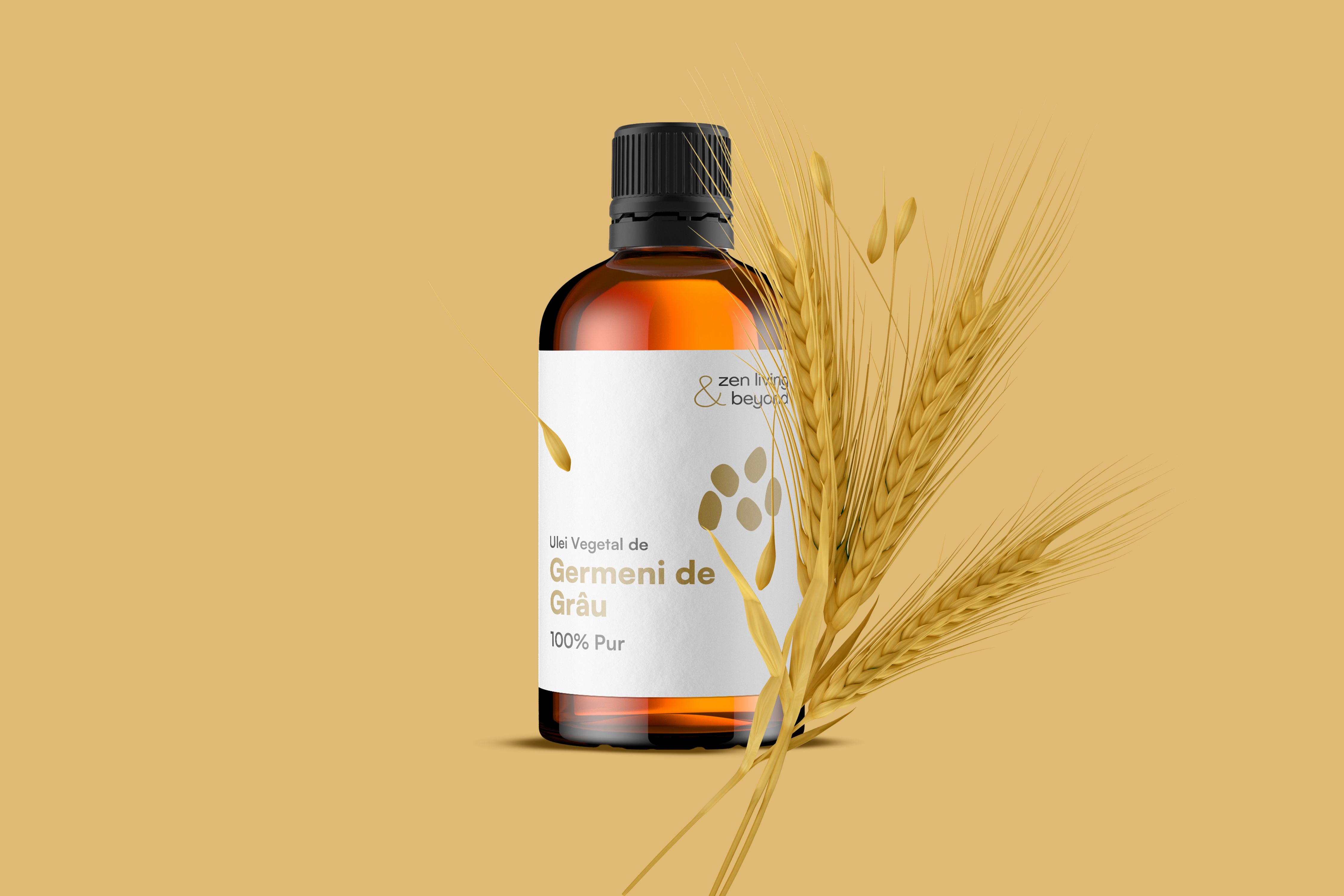 Concentrat de Vitamina E: Uleiul de Germeni de Grâu pentru repararea vergeturilor adânci