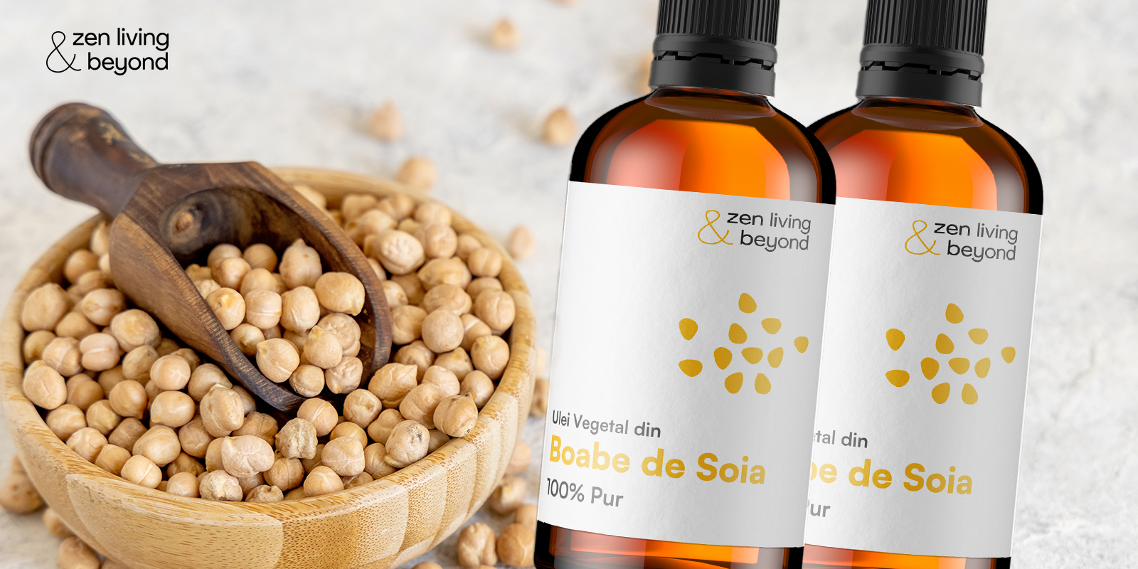 Ulei Vegetal din Boabe de Soia– Îngrijire Naturală și Versatilitate pentru Piele și Păr