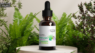 Hrănește și fortifică-ți părul cu Serul organic pentru păr cu Pătrunjel, Salvie, Rozmarin, Cimbru,