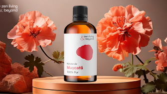 Apa de Mușcată (Geranium): Tonicul ideal pentru echilibrarea tenului mixt și a stărilor hormonale
