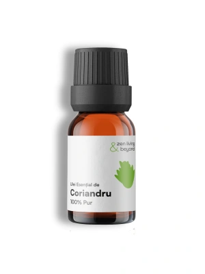 Ulei esențial de Coriandru, 100% pur, 10 ml